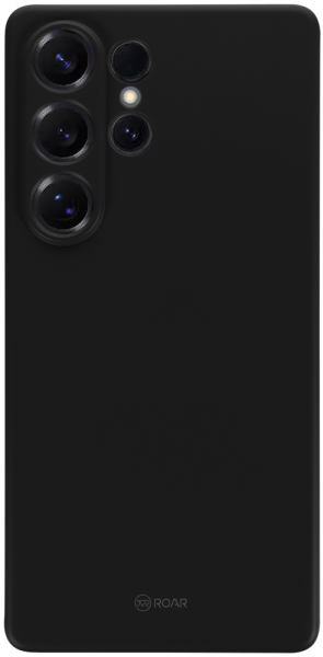 Samsung Galaxy S25 Ultra (SM-S938B) szilikon tok gyári ROAR kameravédővel fekete