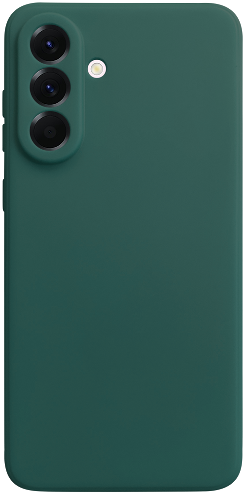 Samsung Galaxy A56 5G (SM-A566B/DS) szilikon tok kameravédővel matt sötétzöld