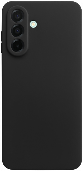 Samsung Galaxy A26 5G (SM-A266B/DS) szilikon tok kameravédővel matt fekete