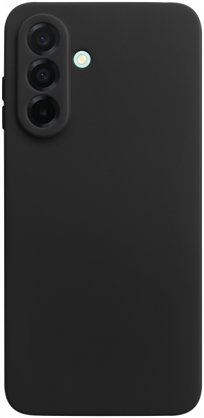 Samsung Galaxy A26 5G (SM-A266B/DS) szilikon tok kameravédővel matt fekete