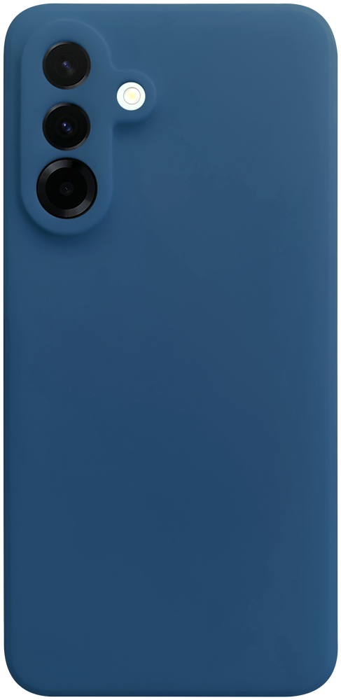 Samsung Galaxy A36 5G (SM-A366B/DS) szilikon tok kameravédővel matt sötétkék