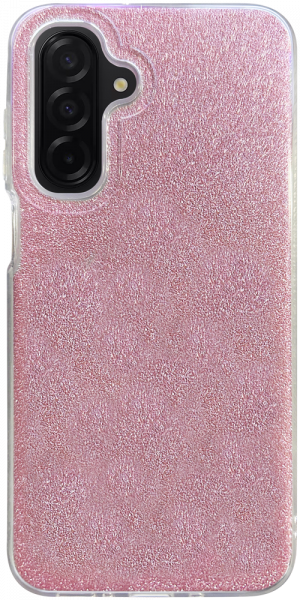 Samsung Galaxy A26 5G (SM-A266B/DS) szilikon tok csillogó hátlap rózsaszín