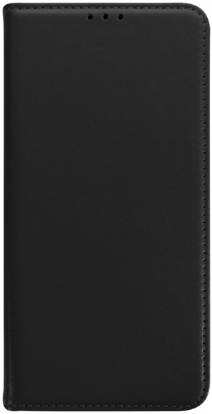 Samsung Galaxy S25 Plus (SM-S936B) oldalra nyíló flipes bőrtok valódi bőr fekete
