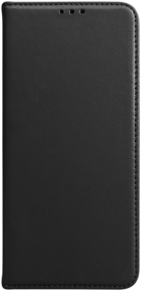 Samsung Galaxy A56 5G (SM-A566B/DS) oldalra nyíló flipes bőrtok valódi bőr fekete