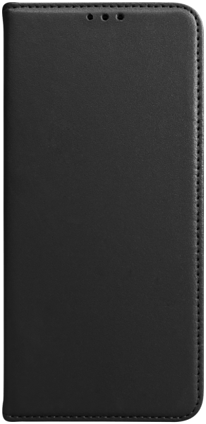 Samsung Galaxy A56 5G (SM-A566B/DS) oldalra nyíló flipes bőrtok valódi bőr fekete