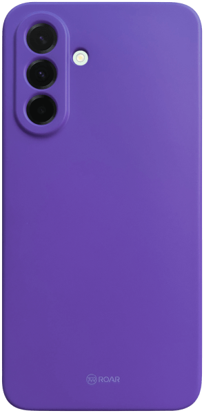 Samsung Galaxy A36 5G (SM-A366B/DS) szilikon tok gyári ROAR kameravédővel lila