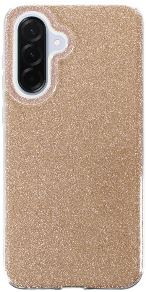 Samsung Galaxy A36 5G (SM-A366B/DS) szilikon tok csillogó hátlap arany