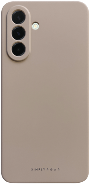 Samsung Galaxy A36 5G (SM-A366B/DS)  szilikon tok gyári ROAR kameravédővel púderszínű