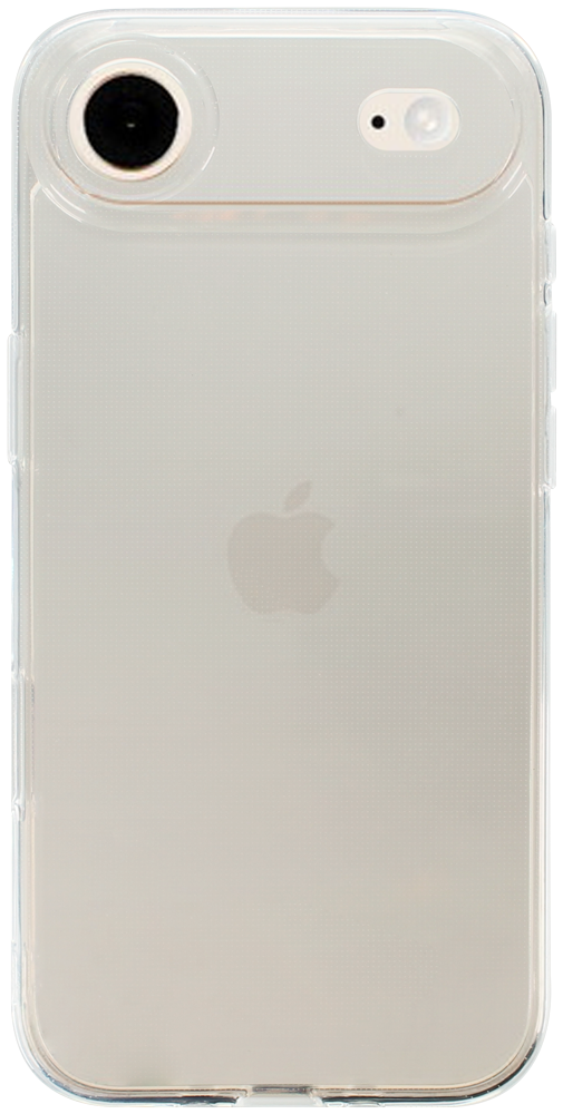 Apple iPhone 17 Air szilikon tok közepesen ütésálló átlátszó