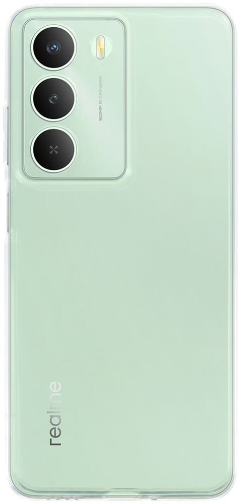 Realme 14x szilikon tok ultravékony kameravédővel átlátszó