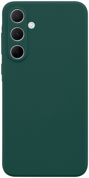 Samsung Galaxy A35 5G (SM-A356B) szilikon tok kameravédővel matt sötétzöld