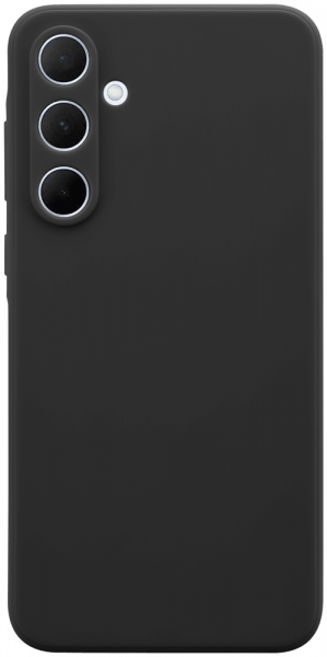 Samsung Galaxy A35 5G (SM-A356B) szilikon tok kameravédővel matt fekete
