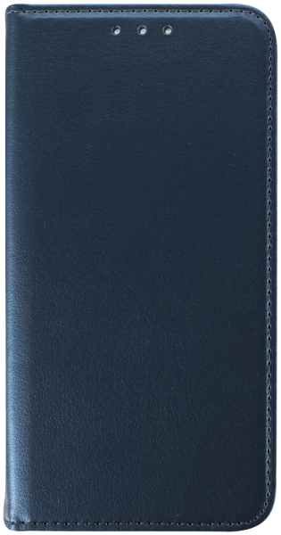 Apple iPhone 17 Pro oldalra nyíló flipes bőrtok asztali tartó funkciós sötétkék