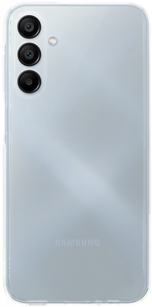 Samsung Galaxy A15 5G (SM-A156B) szilikon tok közepesen ütésálló kameravédővel átlátszó