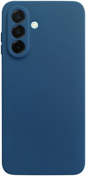 Samsung Galaxy A26 5G (SM-A266B/DS) szilikon tok kameravédővel matt sötétkék