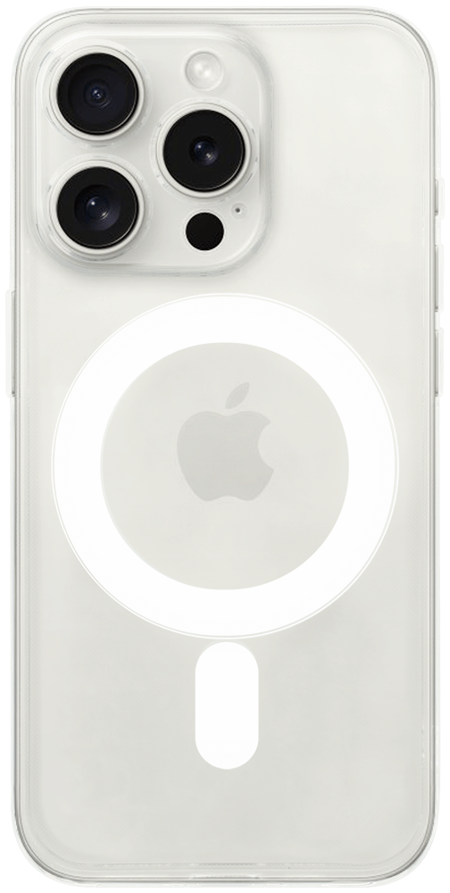 CLEAR MAG COVER – MagSafe Kompatibilis Átlátszó Tok iPhone 15 Pro-hoz