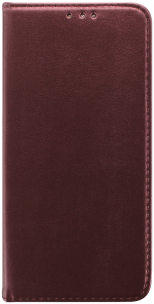 Samsung Galaxy A54 (SM-A546B) oldalra nyíló flipes bőrtok asztali tartó funkciós bordó