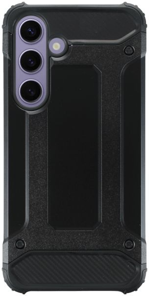 Samsung Galaxy S24 (SM-S921B) ütésálló tok légpárnás sarkas, hibrid Forcell Armor fekete