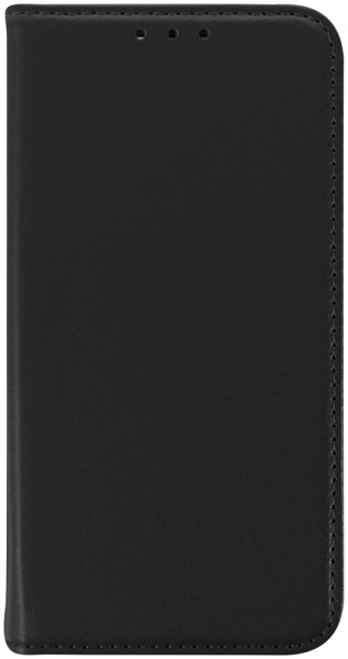 Apple iPhone 17 Pro oldalra nyíló flipes bőrtok valódi bőr fekete