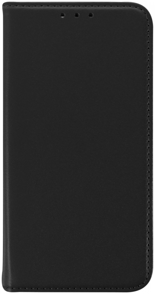 Apple iPhone 17 Pro oldalra nyíló flipes bőrtok valódi bőr fekete