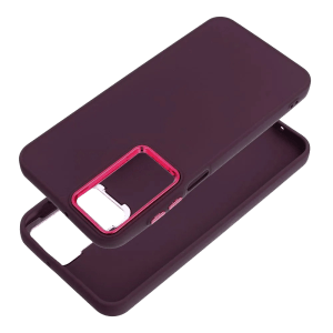 Samsung Galaxy S25 (SM-S931B) FRAME szilikon tok lila