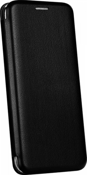 Samsung Galaxy S23 Plus (SM-S916B) oldalra nyíló mágneses flipes bőrtok prémium minőség fekete