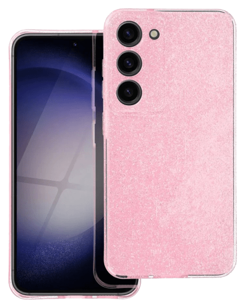 Samsung Galaxy A56 5G (SM-A566B/DS) szilikon tok csillogó rózsaszín