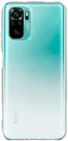 Xiaomi Redmi Note 10 szilikon tok közepesen ütésálló átlátszó
