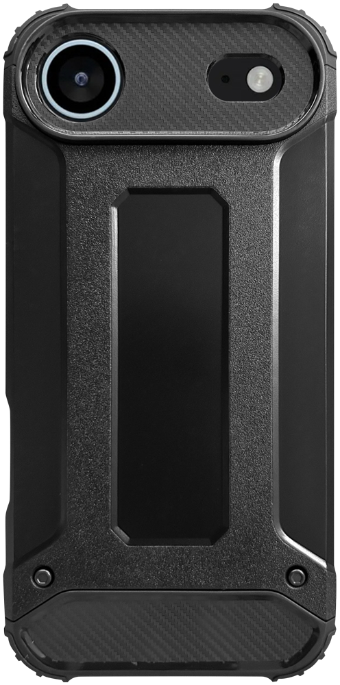 Apple iPhone 17 Air ütésálló tok légpárnás sarkas, hibrid Forcell Armor fekete