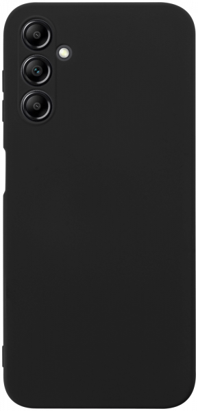 Samsung Galaxy A14 5G (SM-A146P) szilikon tok kameravédővel matt fekete