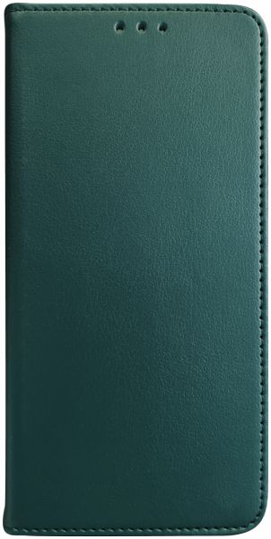 Samsung Galaxy A26 5G (SM-A266B/DS) oldalra nyíló flipes bőrtok asztali tartó funkciós sötétzöld