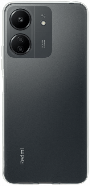Xiaomi Redmi 13C szilikon tok közepesen ütésálló kameravédővel átlátszó