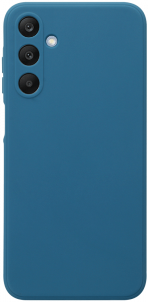 Samsung Galaxy A25 5G (SM-A256B) szilikon tok kameravédővel matt sötétkék