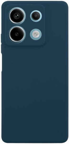 Xiaomi Redmi Note 13 5G szilikon tok kameravédővel matt sötétkék