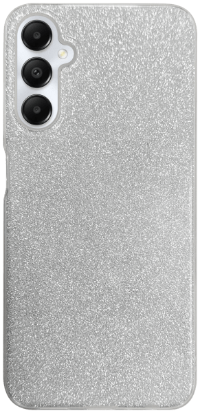 Samsung Galaxy A05s (SM-A057F) szilikon tok csillogó hátlap ezüst