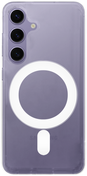 Samsung Galaxy S24 (SM-S921B) szilikon tok gyári MagSafe átlátszó
