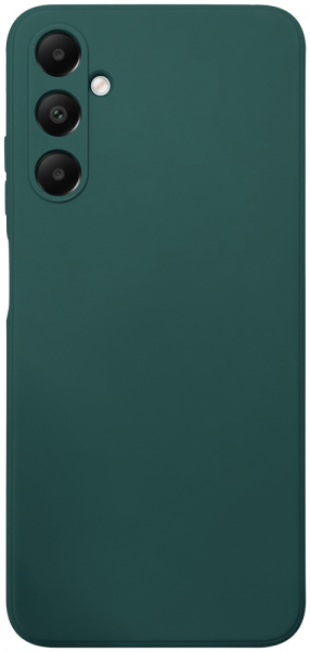 Samsung Galaxy A05s (SM-A057F) szilikon tok kameravédővel matt sötétzöld