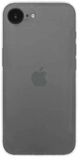 Apple iPhone 16e (SE 2025) szilikon tok közepesen ütésálló kameravédővel átlátszó