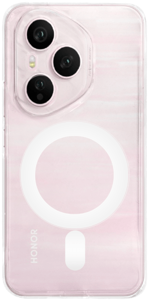 Honor 400 Pro szilikon tok gyári MagSafe kameravédővel átlátszó