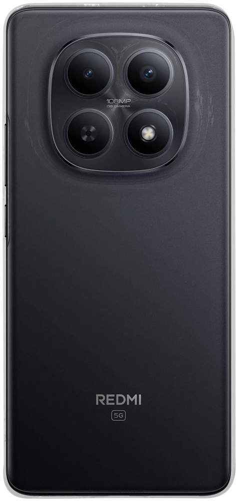 Xiaomi Redmi Note 15 szilikon tok közepesen ütésálló kameravédővel átlátszó
